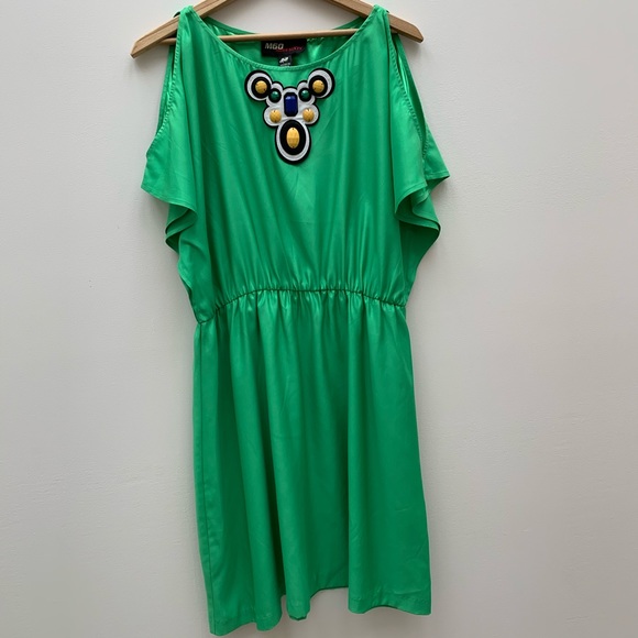 Miss Sixty green dress - Picture 1 of 7